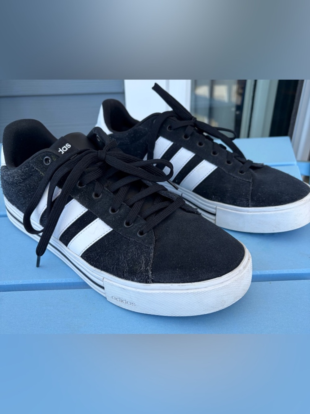 Adidas Daily 4.0 casual sneakers in a Core Black and Cloud White Size 12